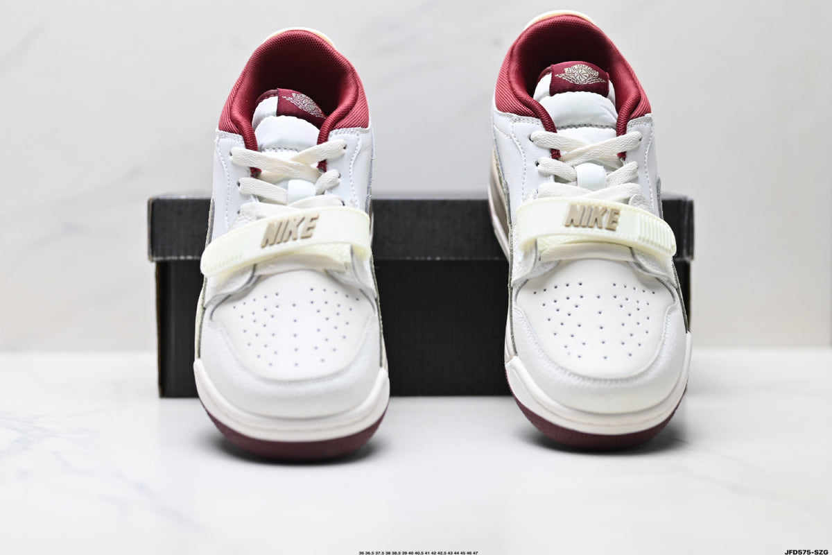 Jordan Legacy 312 Low White Olive Green sneakers detail view 7