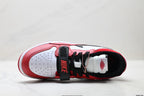 Jordan Legacy 312 Low White University Red Black sneakers detail view 2