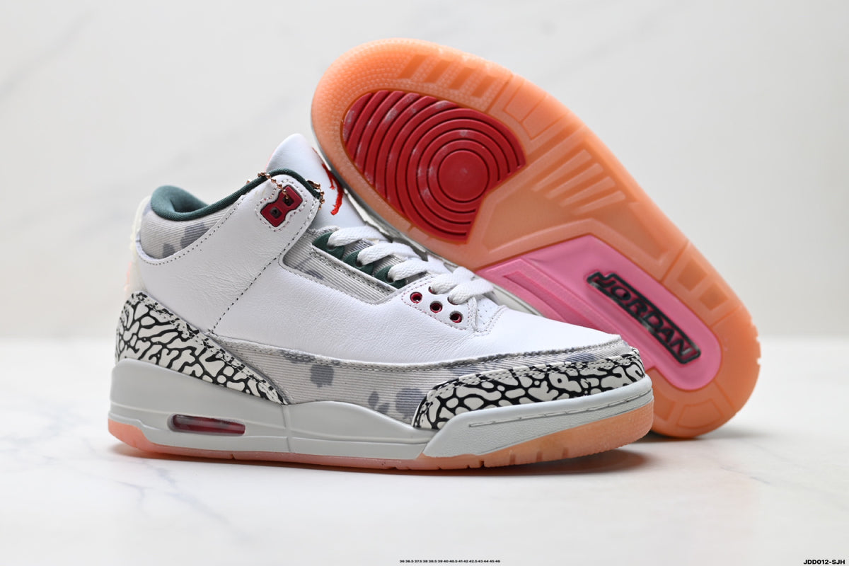 Jordan Legacy 312 Low White Cement Grey Gum sneakers detail view 5