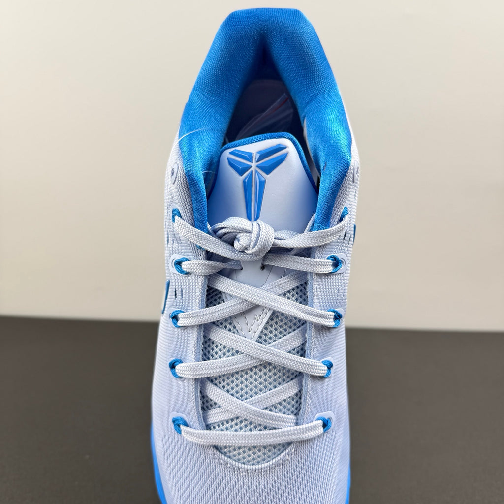 Nike Kobe White Blue Mesh basketball shoes, product detail photo 3