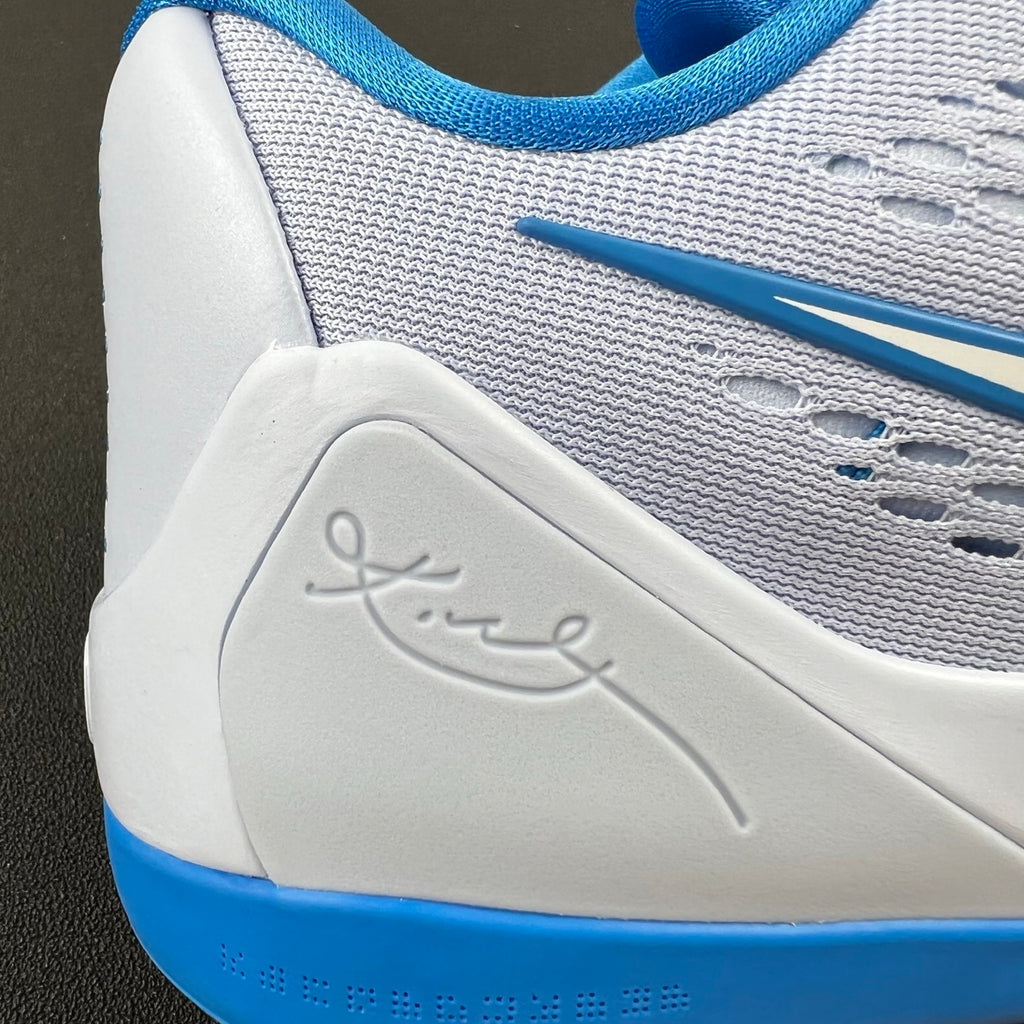 Nike Kobe White Blue Mesh basketball shoes, product detail photo 7