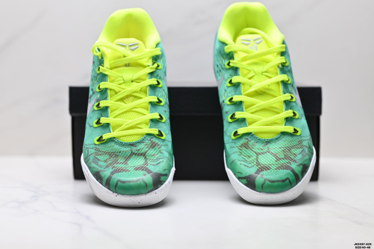 Nike Kobe Green Volt Graphic basketball shoes, product detail photo 7