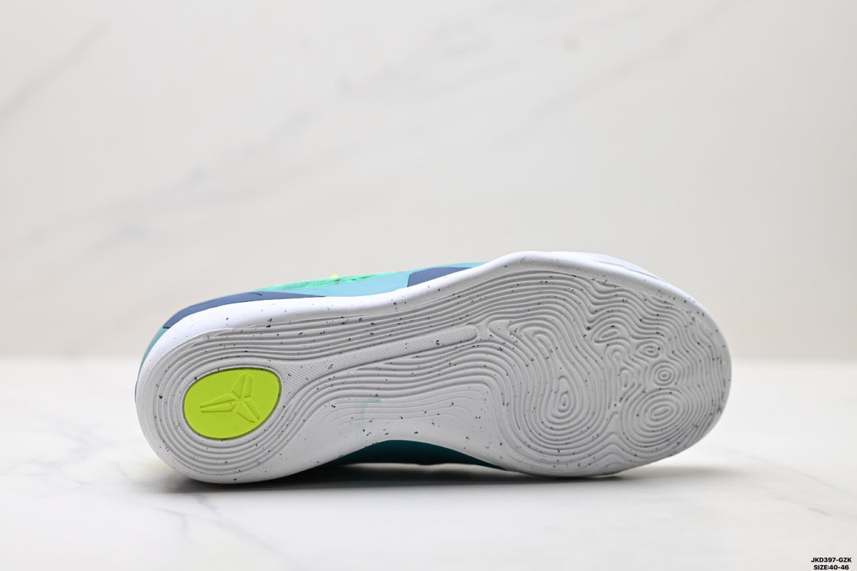 Nike Kobe Green Volt Graphic basketball shoes, product detail photo 9