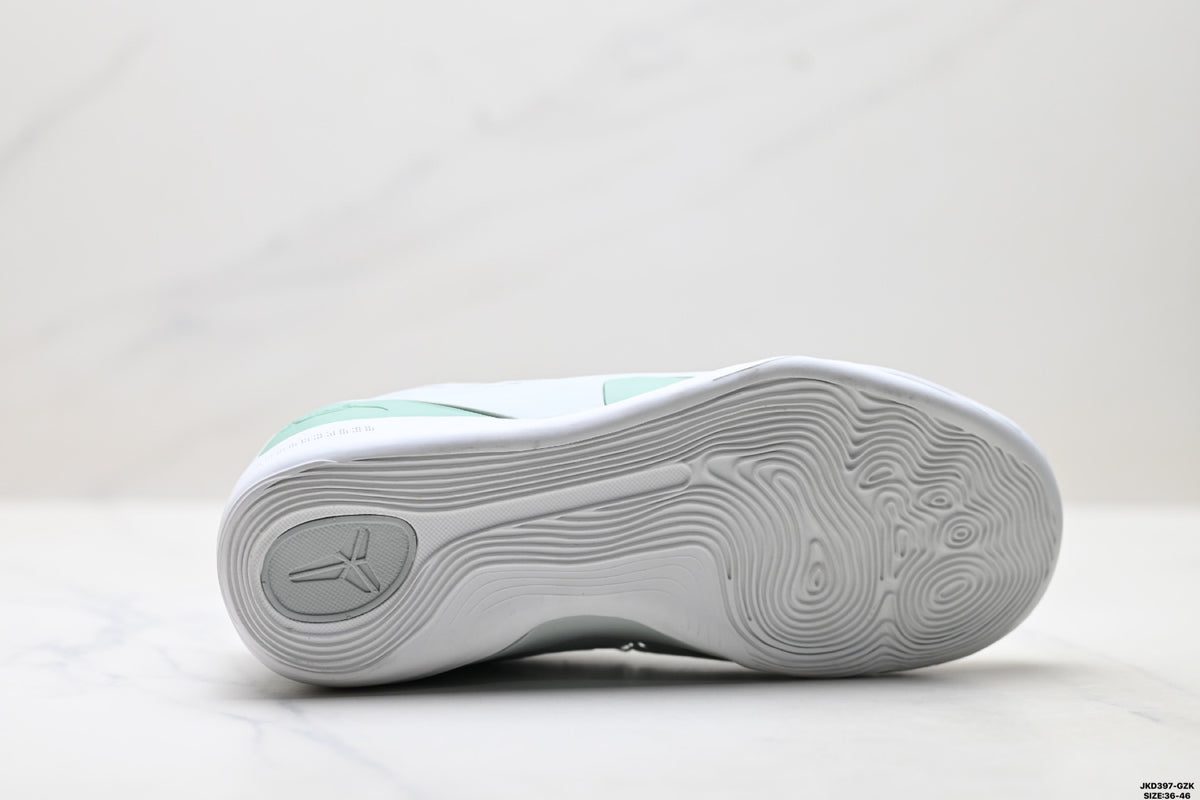 Nike Kobe Mint White Mesh basketball shoes, product detail photo 9
