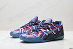 Nike Kobe Navy Red Blue Geometric basketball shoes, product detail photo 4