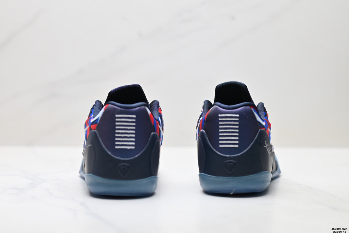 Nike Kobe Navy Red Blue Geometric basketball shoes, product detail photo 6