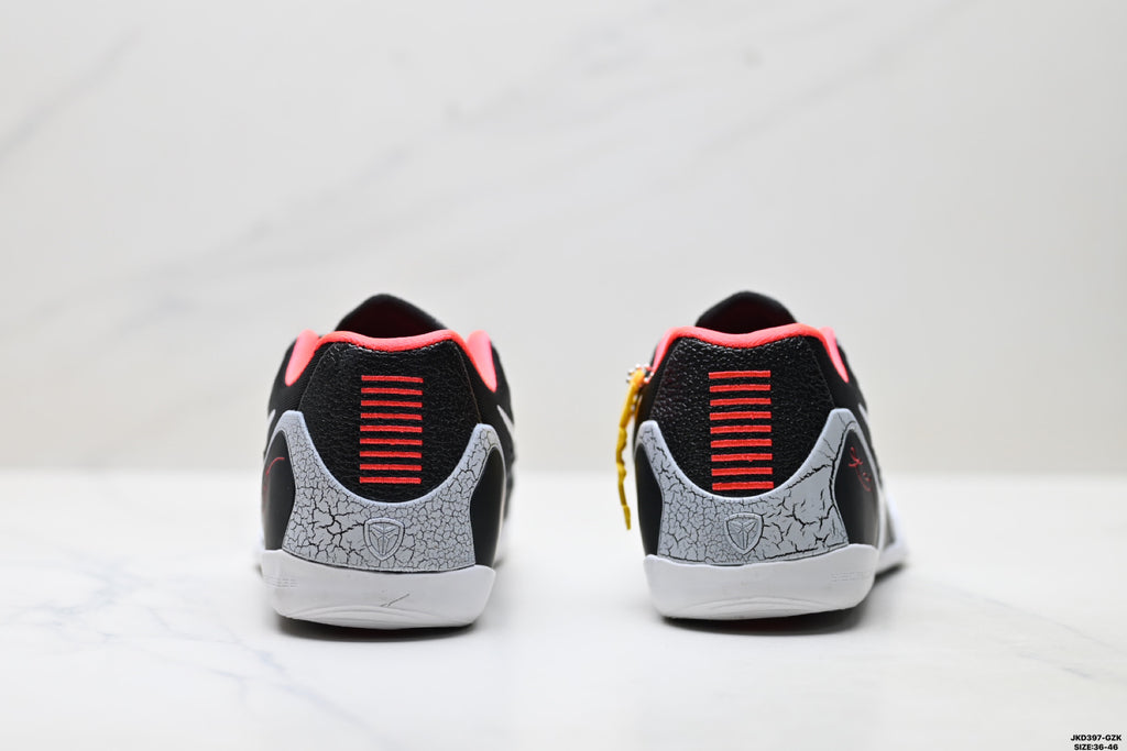 Nike Kobe Black White Coral basketball shoes, product detail photo 5