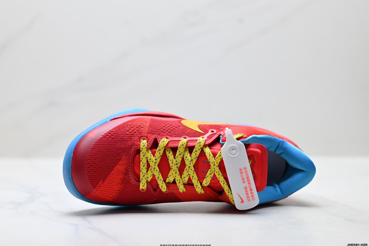 Nike Kobe Red Yellow Blue basketball shoes, product detail photo 2
