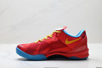 Nike Kobe Red Yellow Blue basketball shoes, product detail photo 3