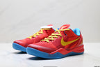 Nike Kobe Red Yellow Blue basketball shoes, product detail photo 4