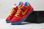 Nike Kobe Red Yellow Blue basketball shoes, product detail photo 8