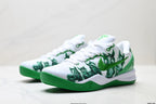 Nike Kobe White Green Horse Print basketball shoes, product detail photo 4