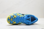 Nike Kobe Blue Yellow Horse Print basketball shoes, product detail photo 2