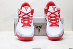 Nike Kobe White Red Horse Print basketball shoes, product detail photo 7