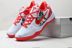 Nike Kobe White Red Horse Print basketball shoes, product detail photo 8
