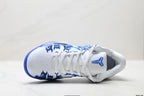 Nike Kobe White Blue Horse Print basketball shoes, product detail photo 2