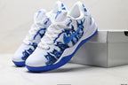 Nike Kobe White Blue Horse Print basketball shoes, product detail photo 8