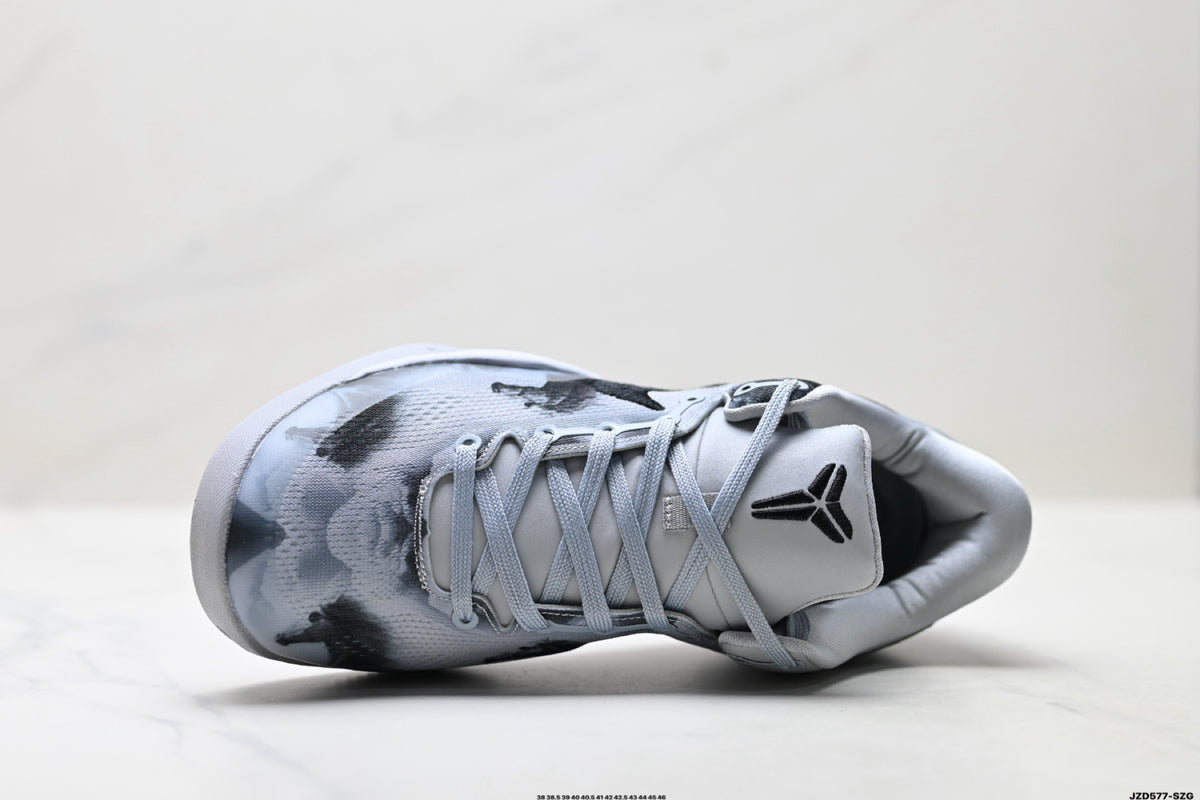 Nike Kobe Gray Black Horse Print basketball shoes, product detail photo 2