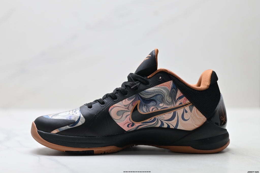 Nike Kobe Black Peach Horse Graphic basketball shoes, product detail photo 3