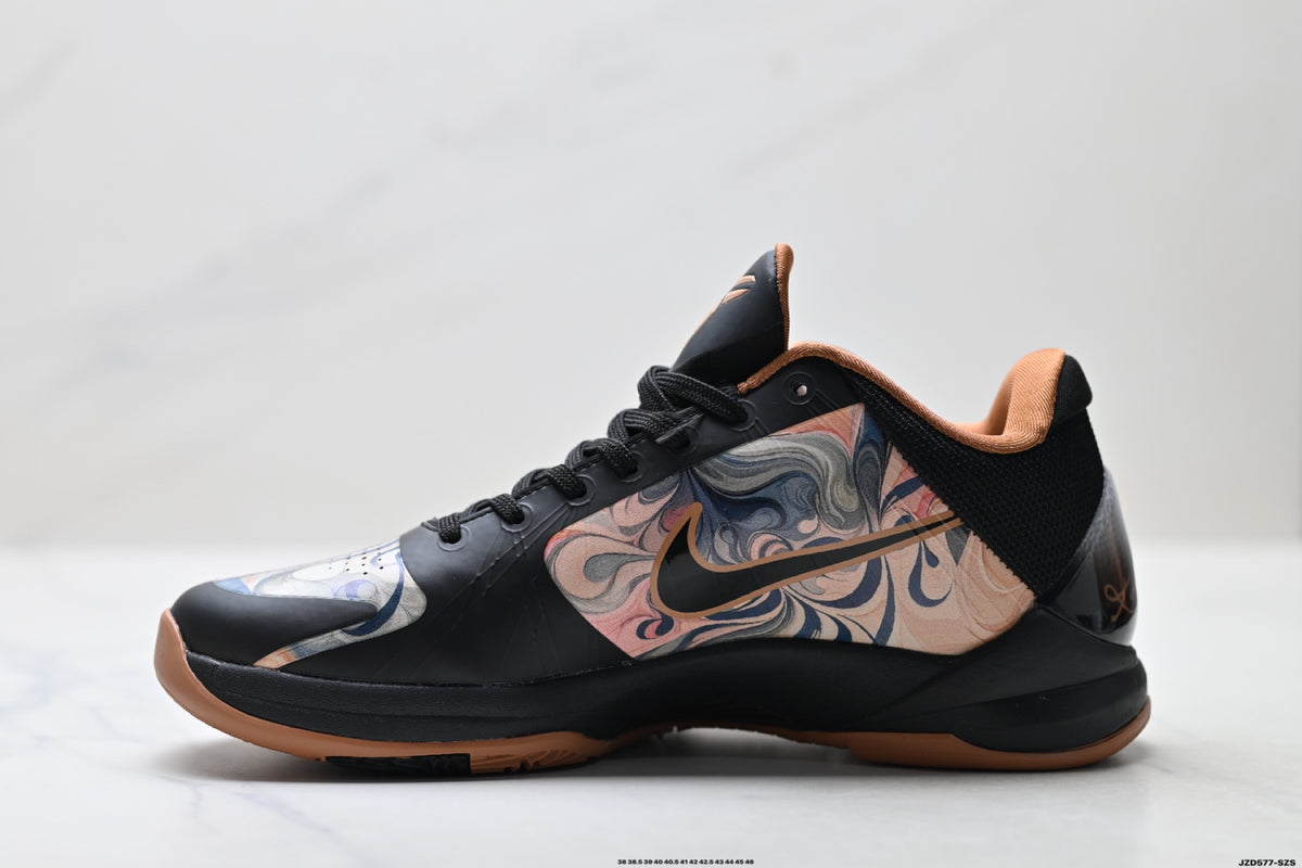 Nike Kobe Black Peach Horse Graphic basketball shoes, product detail photo 3