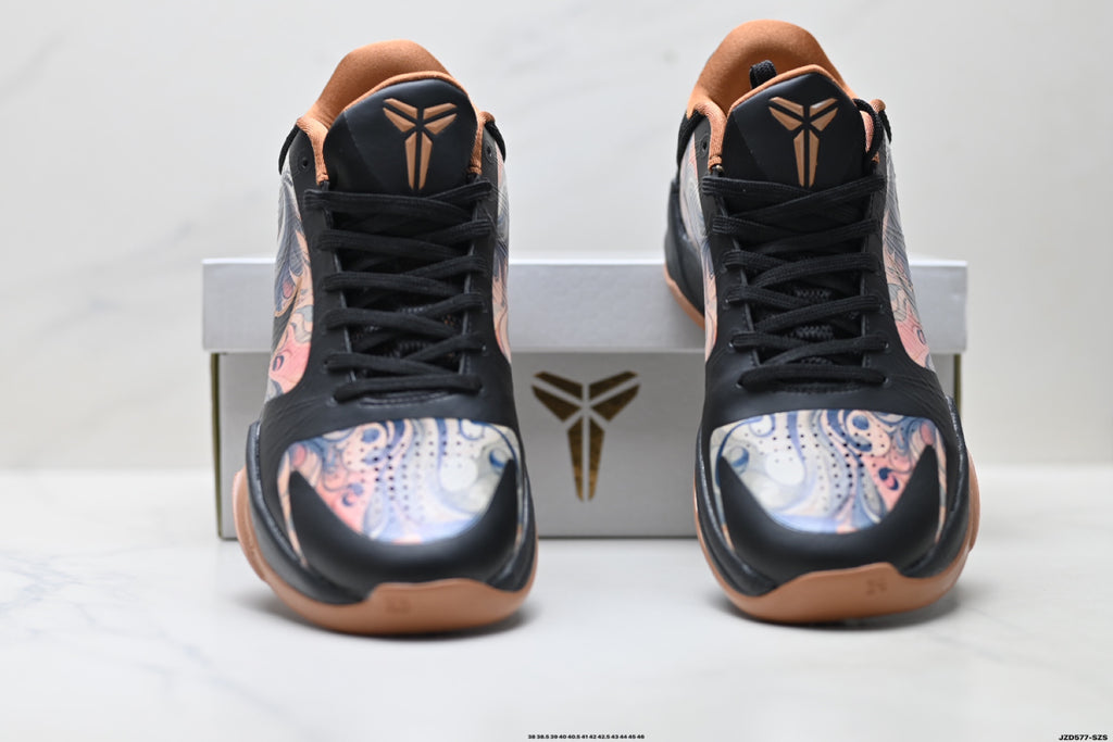 Nike Kobe Black Peach Horse Graphic basketball shoes, product detail photo 7