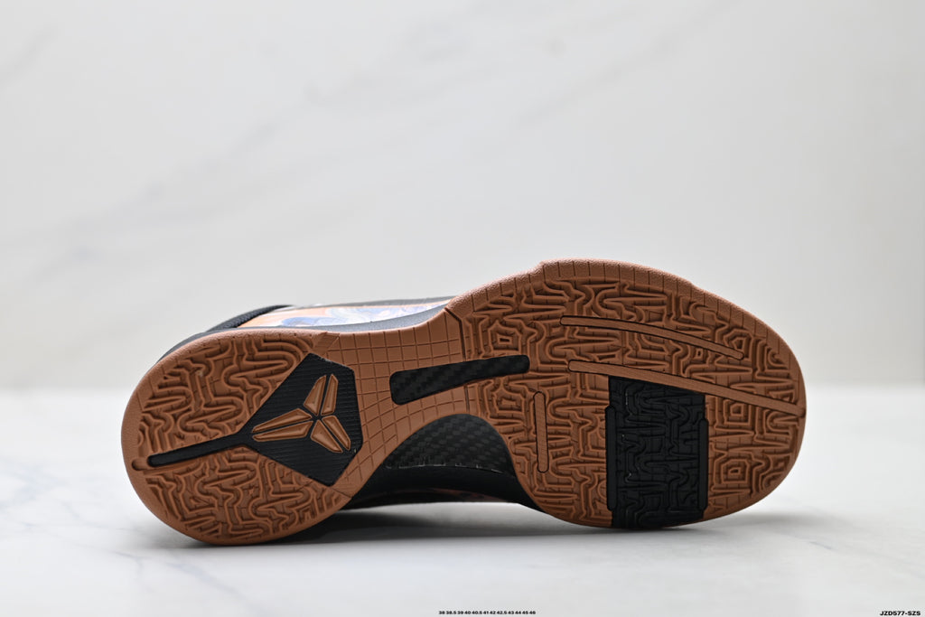 Nike Kobe Black Peach Horse Graphic basketball shoes, product detail photo 9