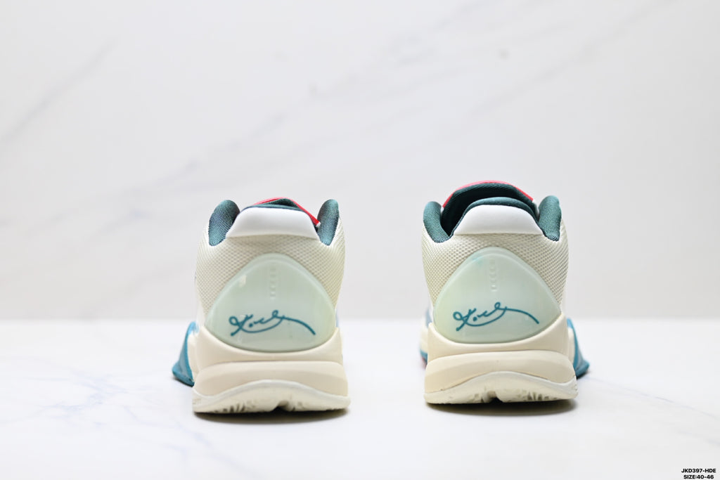 Nike Kobe Cream Teal Color Block basketball shoes, product detail photo 6