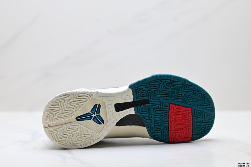 Nike Kobe Cream Teal Color Block basketball shoes, product detail photo 9
