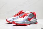 Nike Kobe Metallic Silver Red basketball shoes, product detail photo 4
