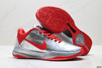 Nike Kobe Metallic Silver Red basketball shoes, product detail photo 5