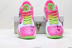 Nike Kobe Pink Lime Graphic basketball shoes, product detail photo 7