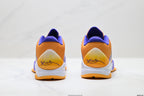 Nike Kobe Purple Gold Abstract basketball shoes, product detail photo 6