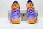Nike Kobe Purple Gold Abstract basketball shoes, product detail photo 7
