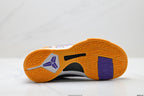 Nike Kobe Purple Gold Abstract basketball shoes, product detail photo 9