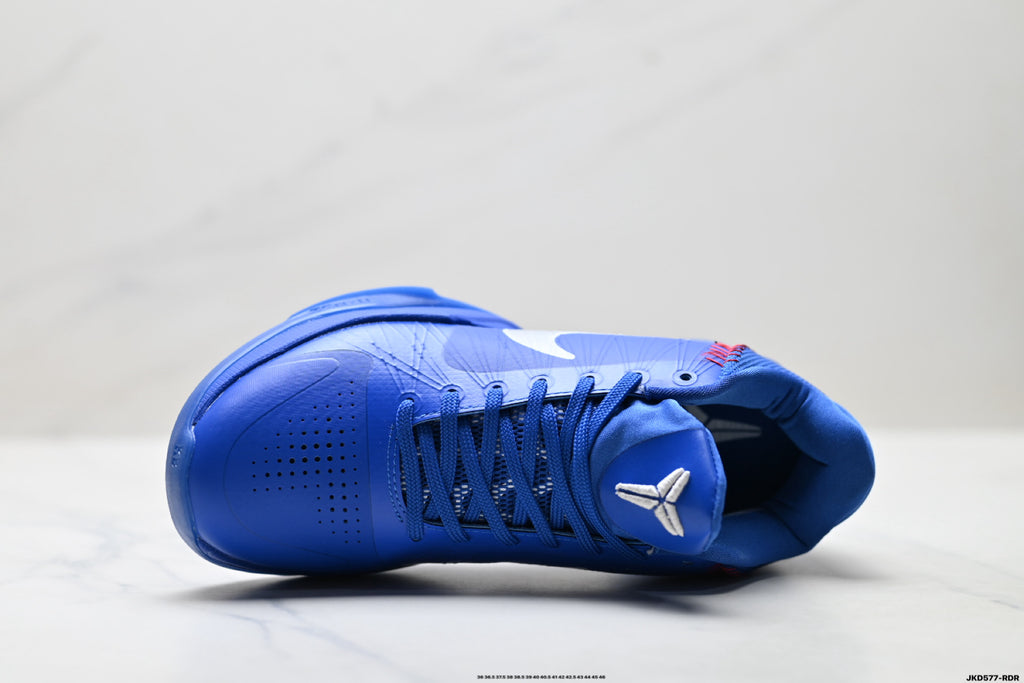 Nike Kobe Royal Blue Silver basketball shoes, product detail photo 2