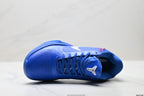 Nike Kobe Royal Blue Silver basketball shoes, product detail photo 2