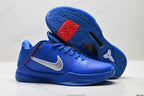 Nike Kobe Royal Blue Silver basketball shoes, product detail photo 4