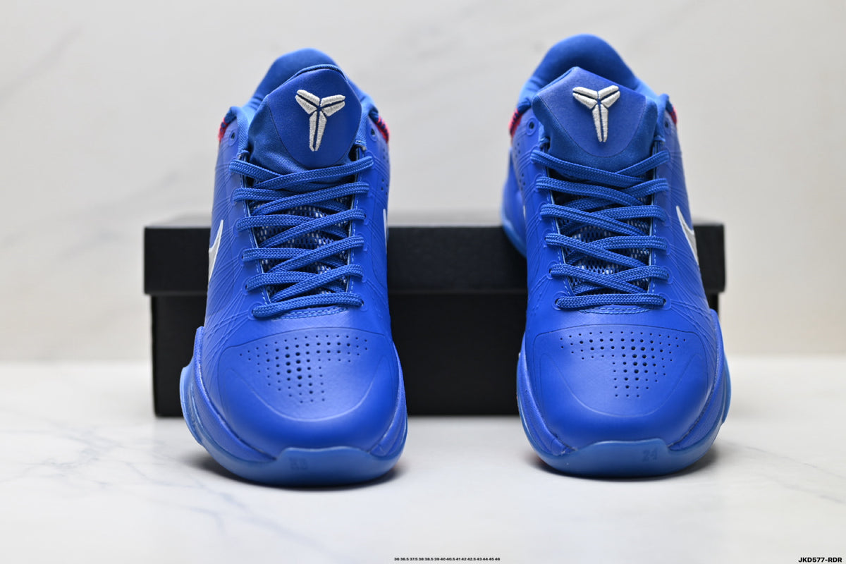 Nike Kobe Royal Blue Silver basketball shoes, product detail photo 6