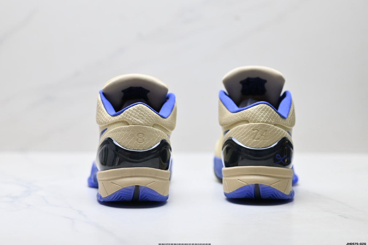 Nike Kobe Cream Blue Textured basketball shoes, product detail photo 5