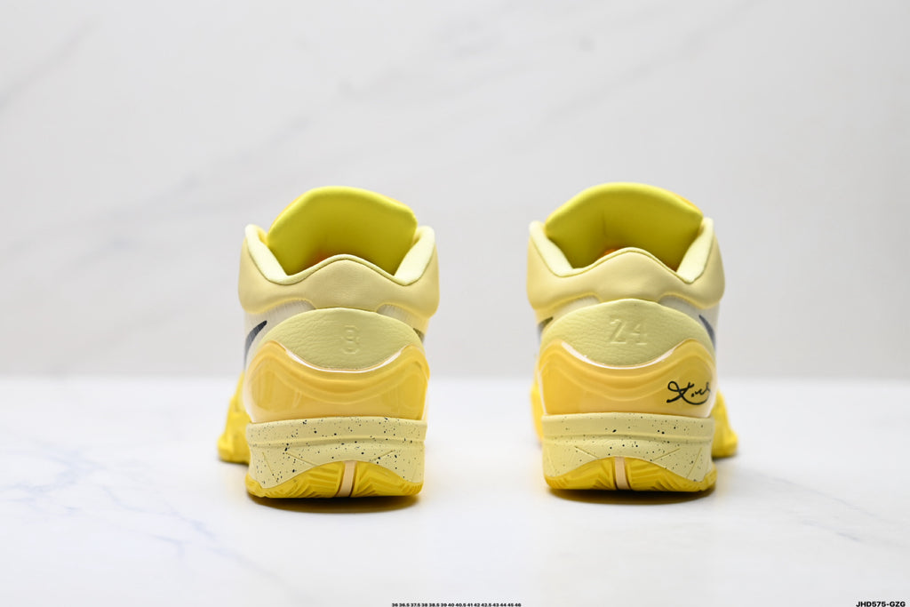 Nike Kobe Yellow Black basketball shoes, product detail photo 6