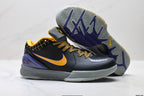 Nike Kobe Black Gold Purple basketball shoes, product detail photo 5
