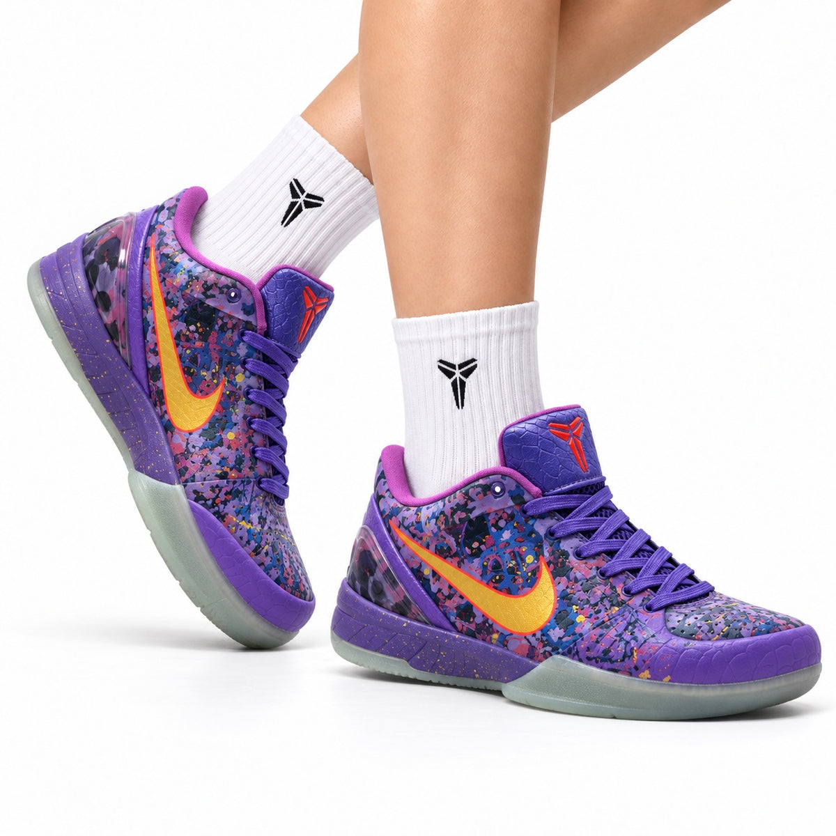 Nike Kobe 6 Protro Low-Top Basketball Shoes – Purple Gold