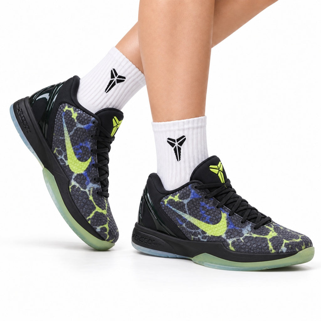 Nike Kobe 6 Protro Low-Top Basketball Shoes – Black Volt