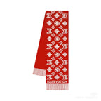 Louis Vuitton Style Monogram Knit Scarf product detail 2