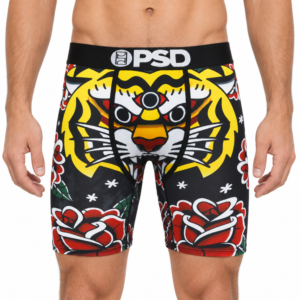 PSD Style Men’s Long-Leg Performance Boxer Briefs - P140