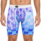 PSD Style Men’s Digital Print Breathable Boxer Briefs - P148