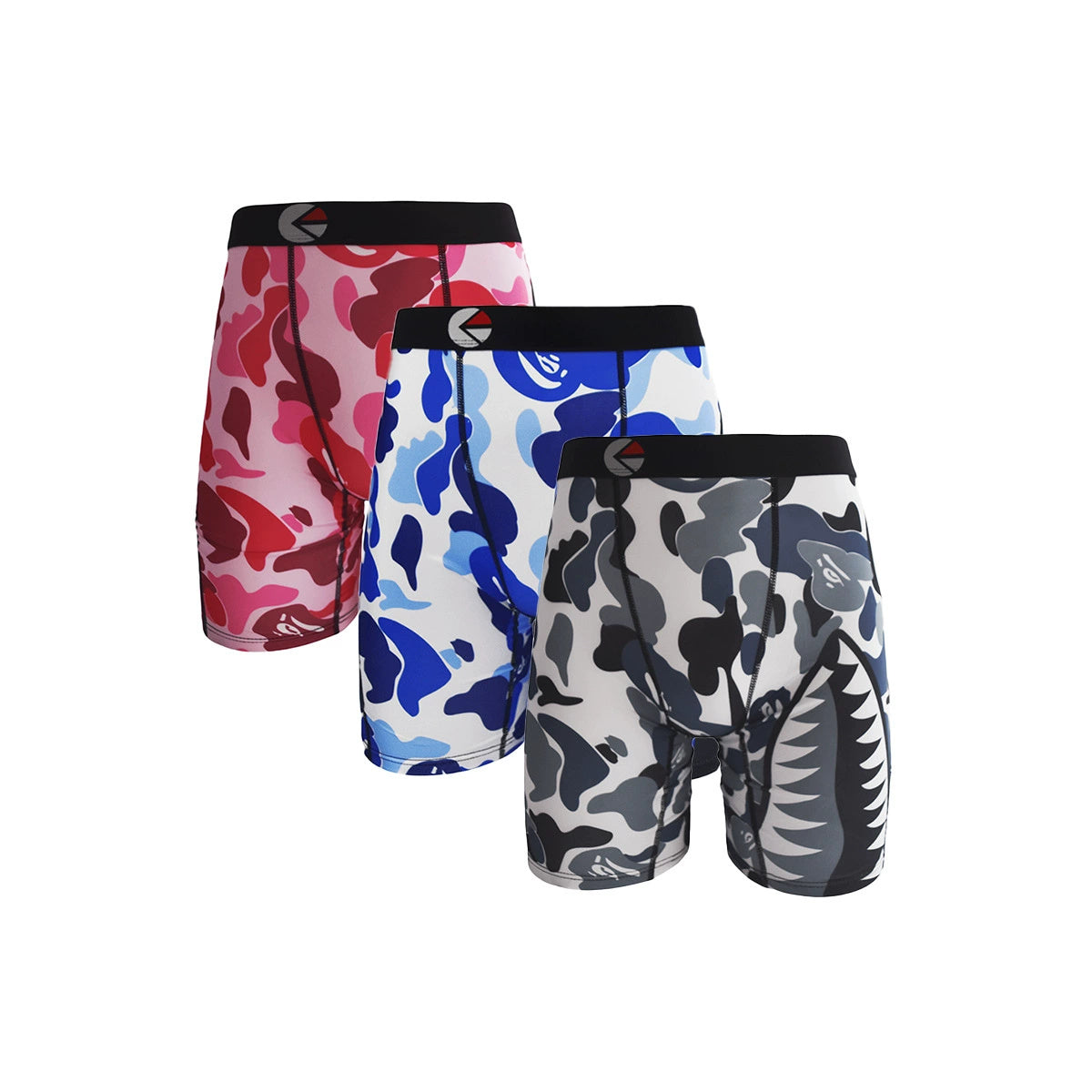 PSD Style Men’s All-Over Print Performance Boxer Briefs product image 15