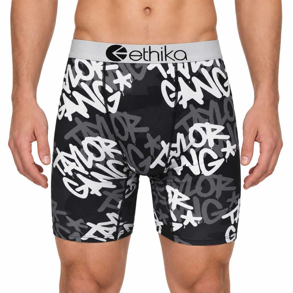 PSD Style Men’s All-Over Print Performance Boxer Briefs - 1119