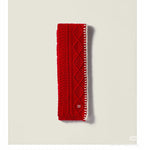 Miu Miu Style Cable-Knit Contrast Stitch Scarf product detail 4