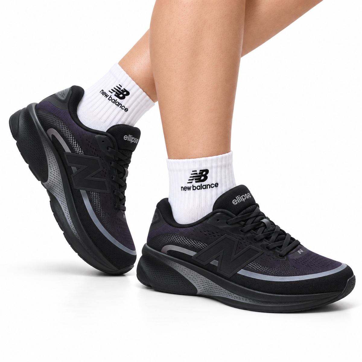 New Balance Ellipse v1 Running Shoes – Triple Black